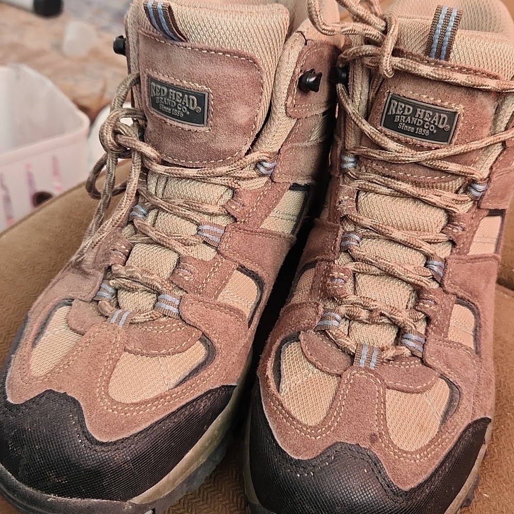 Red Head L Skyline Brown Waterproof Hiking Boots Size 10 M EXCELLENT Womens - Picture 14 of 16